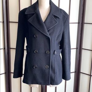 Wool and Cashmere Pea Jacket